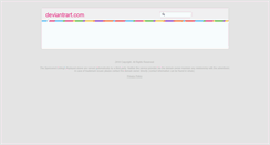 Desktop Screenshot of deviantrart.com